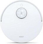 Ecovacs Deebot T10 Turbo bílá / Robotický vysavač / 45 W / vysávání mopování / 400 ml / 5200mAh / 68dB (6943757616084)