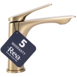 REA - Umyvadlová baterie AVALON brush gold Low REA-B2703