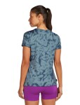 ICEBREAKER Wmns Mer 150 Tech Lite SS Scoop T Cloud Dye, Blue Ash/Dawn/Cd (vzorek) velikost: S