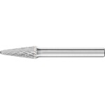 PFERD 21214183 frézovací kolík tvrdokov Špičatý kužel Délka 41 mm Vnější Ø 3 mm Pracovní délka 11 mm Ø hřídele 3 mm 1 ks