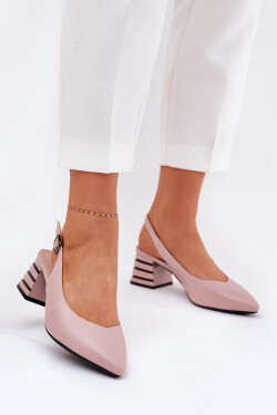 Sandály na podpatku model 209776 Step in style 36