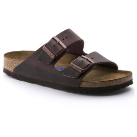 Dámské tenké žabky Birkenstock Arizona Soft Footbed Oiled Leather Habana (0452763) 36