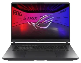 Asus ROG Strix G16 šedá / Notebook / 16" WQXGA 240Hz / Intel Core Ultra 9 275HX 2.7GHz / 32GB / 1TB SSD / RTX 5080 16GB (90NR0LG1-M003C0)