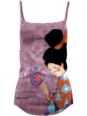CRAZY Top Shiny Woman, Hulya Oriente velikost: M