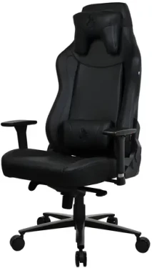 AROZZI Vernazza XL Pure Black / Herní židle / povrch polyuretan / černá (VERNAZZA-XL-SPU-PBK)