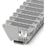 Phoenix Contact 0870036 řadová svorka průchodky 23.2 mm plochý konektor 2,8 mm šedá 10 ks