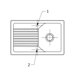 Keramický dřez Villeroy & Boch Linara 45, 338401KG Snow white 338401KG