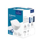 VILLEROY & BOCH - Architectura Závěsné WC se sedátkem SoftClosing, DirectFlush, TwistFlush, alpská bílá 4687CL01