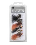 MIkado Sada umělých mušek Streamers Woolly Bugger Barbed 6ks,MIkado Sada umělých mušek Streamers Woolly Bugger Barbed 6ks