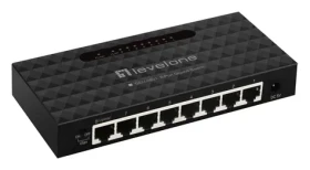 LevelOne GEU-0821 / Switch / 8x Gigabit Ethernet / Unmanaged / nástěnná montáž (GEU-0821)