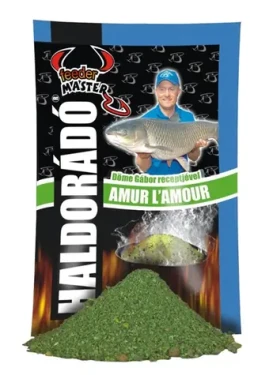 Haldorádó Vnadící směs Feeder Master 1kg Amur (HDFMAL)