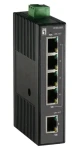LevelOne Průmyslový switch 5x FE DIN plastový / Switch / Neřízený / Auto MDI/MDI-X / IP30 (IES-0500)