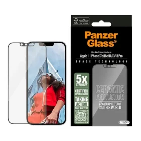 PanzerGlass Ceramic II Apple iPhone 17e/16e/14/13/13 Pro s instalačním rámečkem (PG72482)