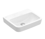 VILLEROY & BOCH - O.novo Umývátko 45x37 cm, bez přepadu, bez otvoru pro baterii, CeramicPlus, alpská bílá 434448R1