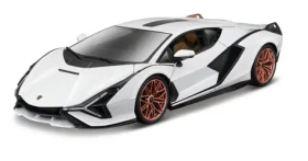 Bburago Lamborghini Sián FKP 37 bílá 1:18