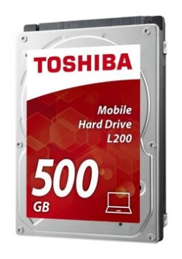 Toshiba 500GB / 2.5 / 5400 rpm / 8MB cache / SATA II / 9.5mm / Interní (HDWJ105UZSVA)