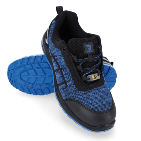 Procera CHESTER S1P ESD obuv black/blue 39-47