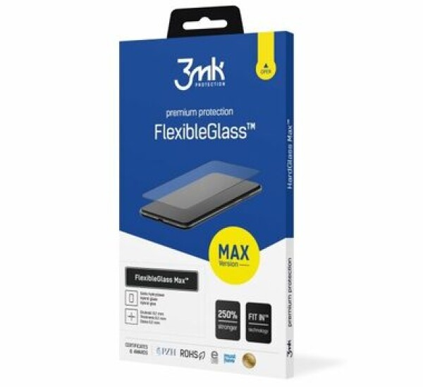 3mk hybridní sklo FlexibleGlass Max pro Apple iPhone 14 Pro Max, černá 5903108487122