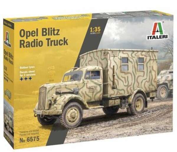 Italeri Opel Blitz Radio Truck Model Kit 6575 1:35