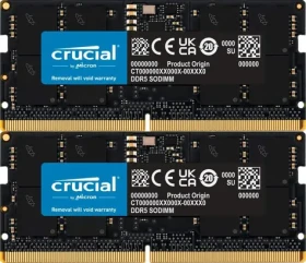 Crucial 64GB (2x32GB) DDR5 5600Mhz / CL46 / 1.1V / SO-DIMM / non-ECC (CT2K32G56C46S5)