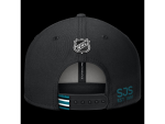 Fanatics Pánská Kšiltovka San Jose Sharks AP Rink Prime Structured Mid Crown Adj. Squarevisor Snapback