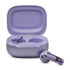 JBL Live Flex 3 fialová / Bezdrátová sluchátka do uší / mikrofon / Bluetooth 5.3 (LIVEFLEX3PUR)