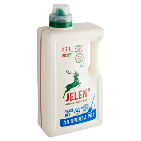 Jelen Prací gel na sport a pot 60 pracích dávek 2,7l