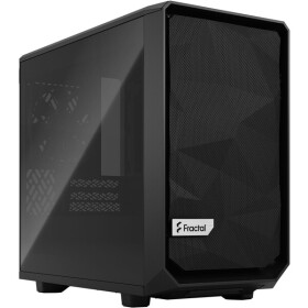 Fractal Design Meshify 2 Nano TG Dark Tint černá / Mini-ITX / 2x USB-A / 1x USB-C 3.2 / bez zdroje / průhledná bočnice (FD-C-MES2N-01)