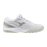 Mizuno Cyclone Speed 5 Jr. White/Black/Frozen Emerald - Sálová obuv Mizuno CYCLONE SPEED 5 Jr. V1GD251121 Velikost obuvi v EU: 38,5
