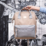 Batoh Himawari Tr23185-4 Dark Beige/Grey UNI