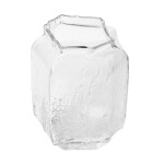 Ferm Living Skleněná váza Mokuri Large, čirá barva, sklo