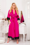 Kalimo Housecoat Sumatra Fuchsia