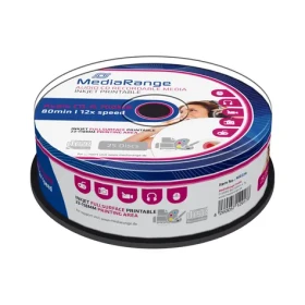 MediaRange CD-R AUDIO 700MB 52x spindl 25ks / Inkjet Printable (MR224)