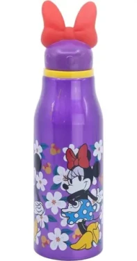 STOR Láhev na pití hliníková Minnie 690 ml / Láhev na pití / Hliník / Šroubovací víčko / Bez BPA (81252)
