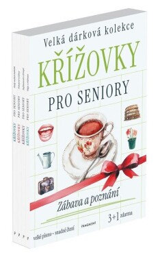 Křížovky pro seniory - Zábava a poznání 3+1 zdarma - kolektiv autorů