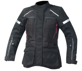 Dámská bunda na moto Nazran Montana 2.0 black/black černá
