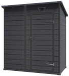 KETER ESSENTIAL 6x4 domek tmavě šedá/černá