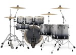 PDP Concept Maple 7 Piece Silver to Black Fade Sparkle Laquer