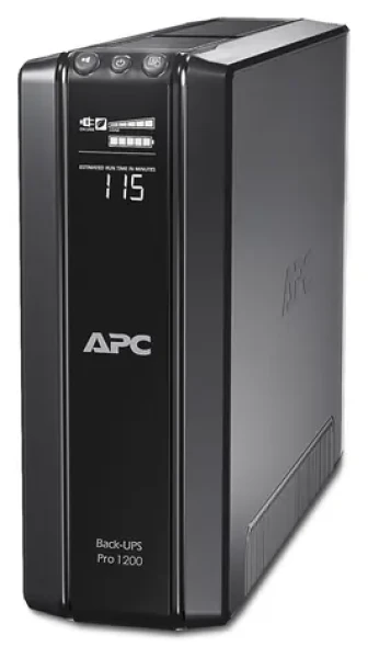 APC Back-UPS Pro BR1200G-GR / Záložní zdroj UPS / 1200VA / 720W / LCD / 6x zásuvka (BR1200G-GR)