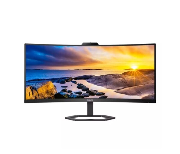 Philips MT VA LED 34" 34E1C5600HE/00 - VA panel, 3440x1440, HDMI, DP, USB-C, USB, repro, nast vysky, webcam EDF_1681044