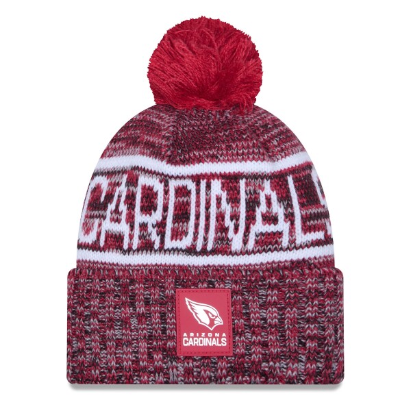 New Era Pánská zimní čepice Arizona Cardinals NFL 2025 Sideline Sport Knit