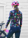 Cyklodres CYCOLOGY Winter Molokai, black, dámský, dlouhý rukáv (Secret Molokai, black, velikost XL)