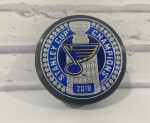 Mustang Puk St. Louis Blues NHL Stanley Cup Dynasty Puck Design Trimflexx