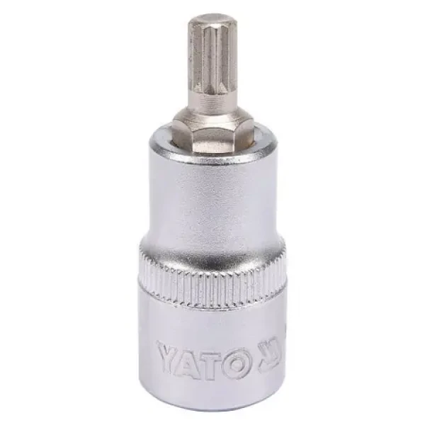 YATO YT-04342 / Nástavec 1/2" bit vícezubý M8 55 mm (YT-04342)