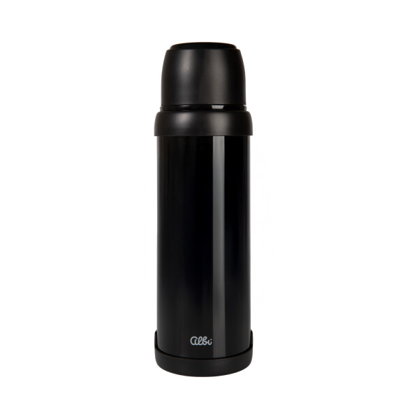 Luxusní černá termoláhev 1000 ml - Albi