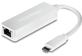 TRENDnet TUC-ETG černá / Síťový adaptér / USB-C / RJ-45 / Gigabit Ethernet (TUC-ETG)