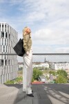 Kabelka Reisenthel Shopper e1 Glossy dots black