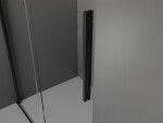 MEXEN/S - Velar sprchový kout 110 x 80, transparent, černá 871-110-080-01-70