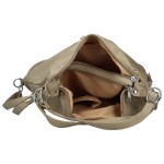 Trendy dámský koženkový kabelko-batoh Pandelix, khaki