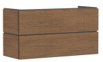 HANSGROHE - Xilesa E Umyvadlová skříňka, 62x118x47 cm, 2 zásuvky, kašmírový dub 54264550